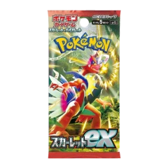 Pokemon Scarlet ex Japanese Booster Pack