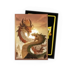 Dragon Shield Wood Snake 100 Matte Dual Art Sleeves