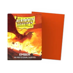 Dragon Shield Sleeves: Standard Dual Matte - Ember (100 ct.)