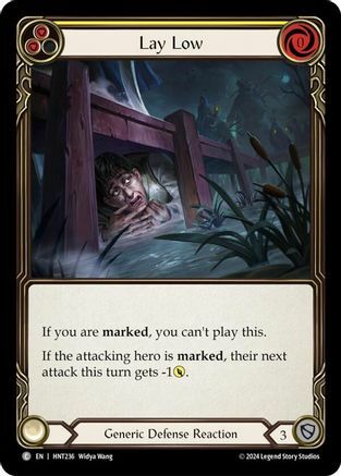 Lay low - Rainbow Foil