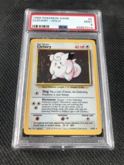 Pokemon Base Set Clefary Holo PSA 9