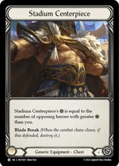 Stadium Centerpiece - Cold Foil