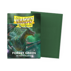 Dragon Shield - Forest Green Standard Matte Sleeves (100 ct.)