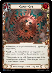 Copper Cog - Rainbow Foil