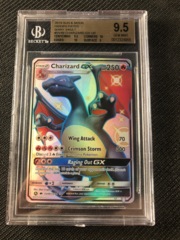 Pokemon Hidden Fates Shiny Charizard BGS 9.5  N2