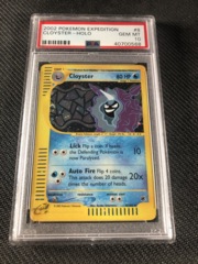 Pokemon Expedition Cloyster Holo PSA 10