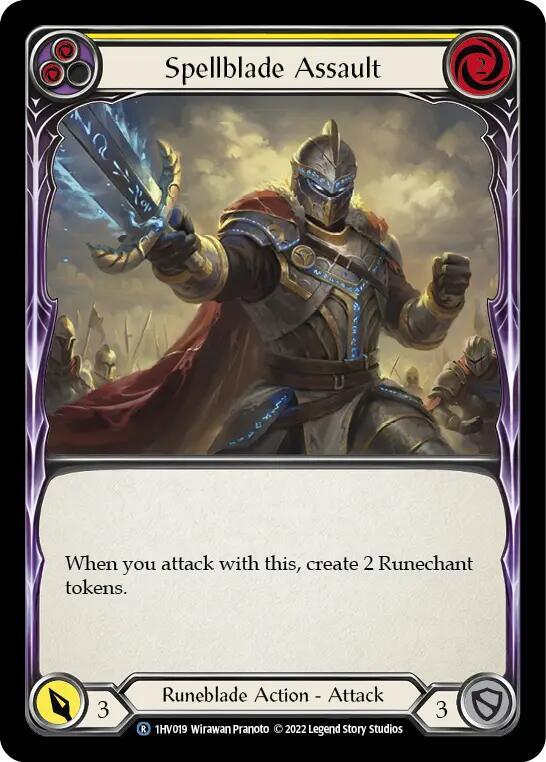 Spellblade Assault (Yellow) - 1HV019
