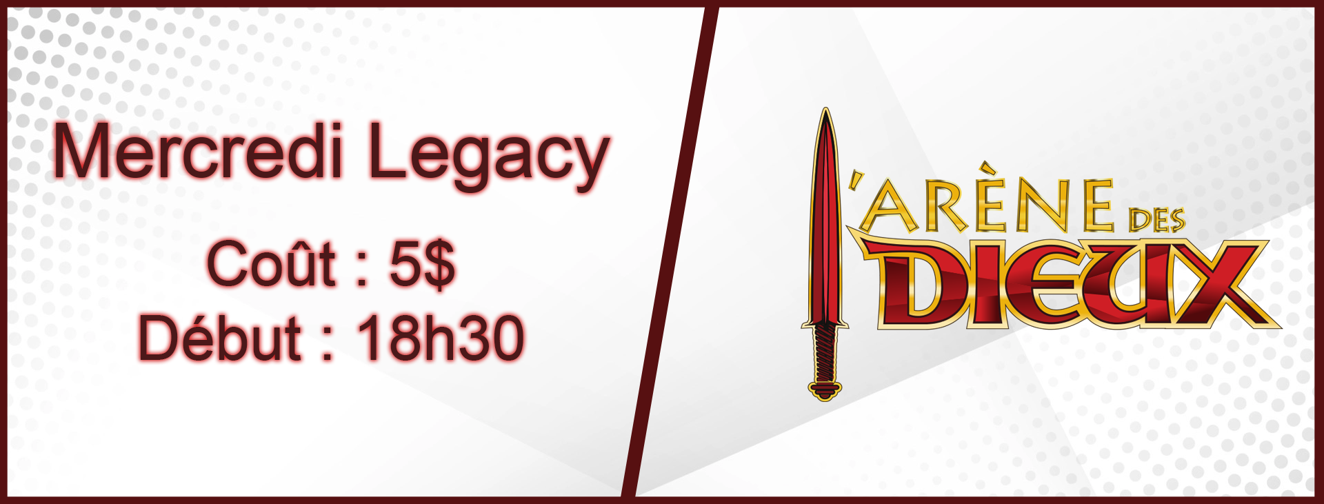 Tournoi Legacy (Mercredi)