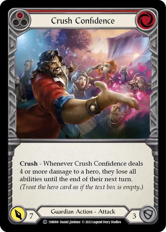 Crush confidence (Red) - 1HB008