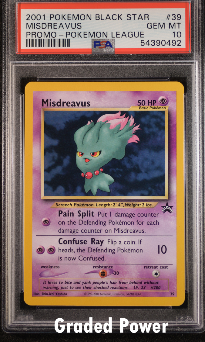 Misdreavus PSA 10 Black Star Promo #39