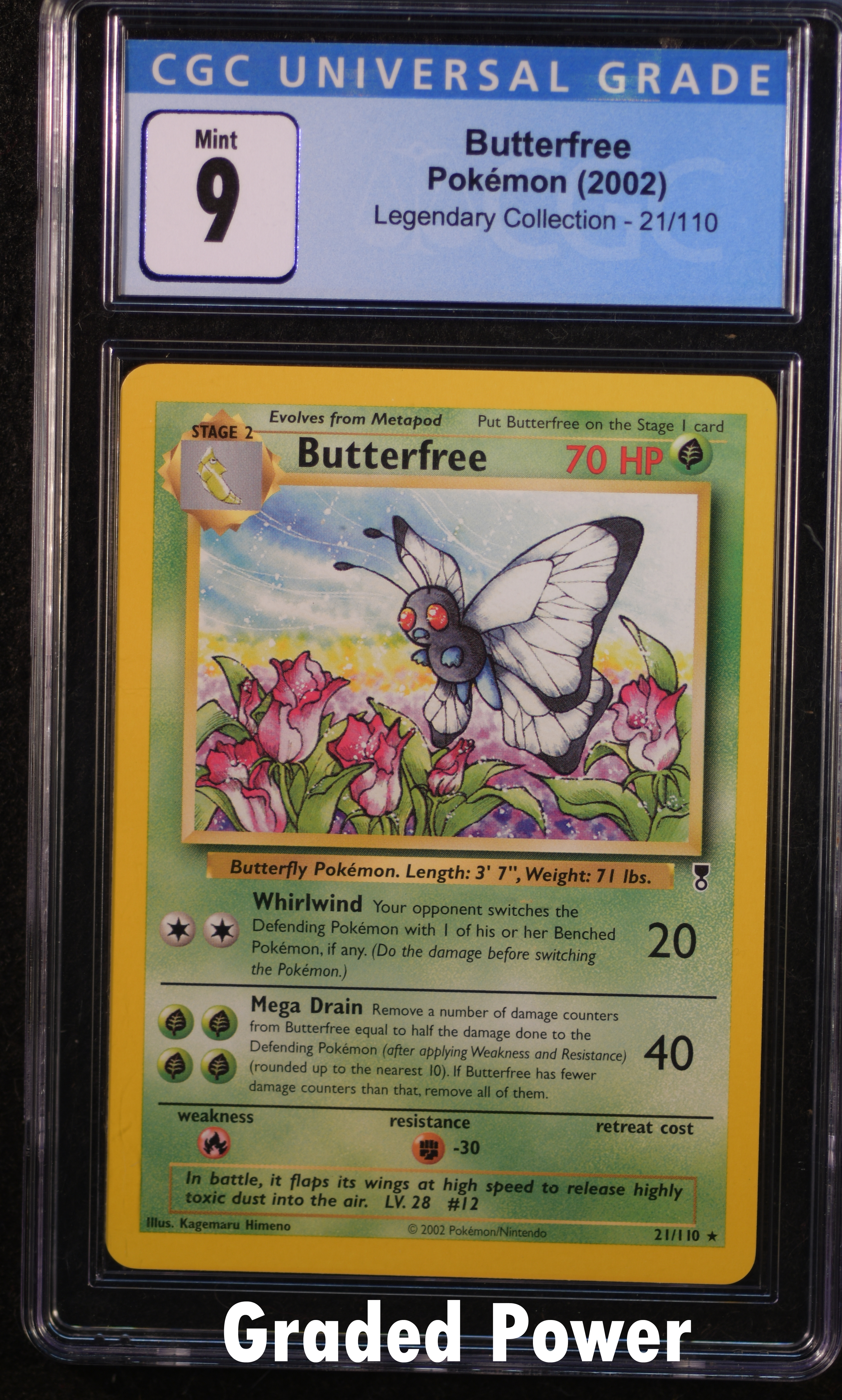 Butterfree CGC 9 (9034) 21/110