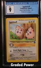 Igglybuff Black Star Promo CGC 9 (0218) #36
