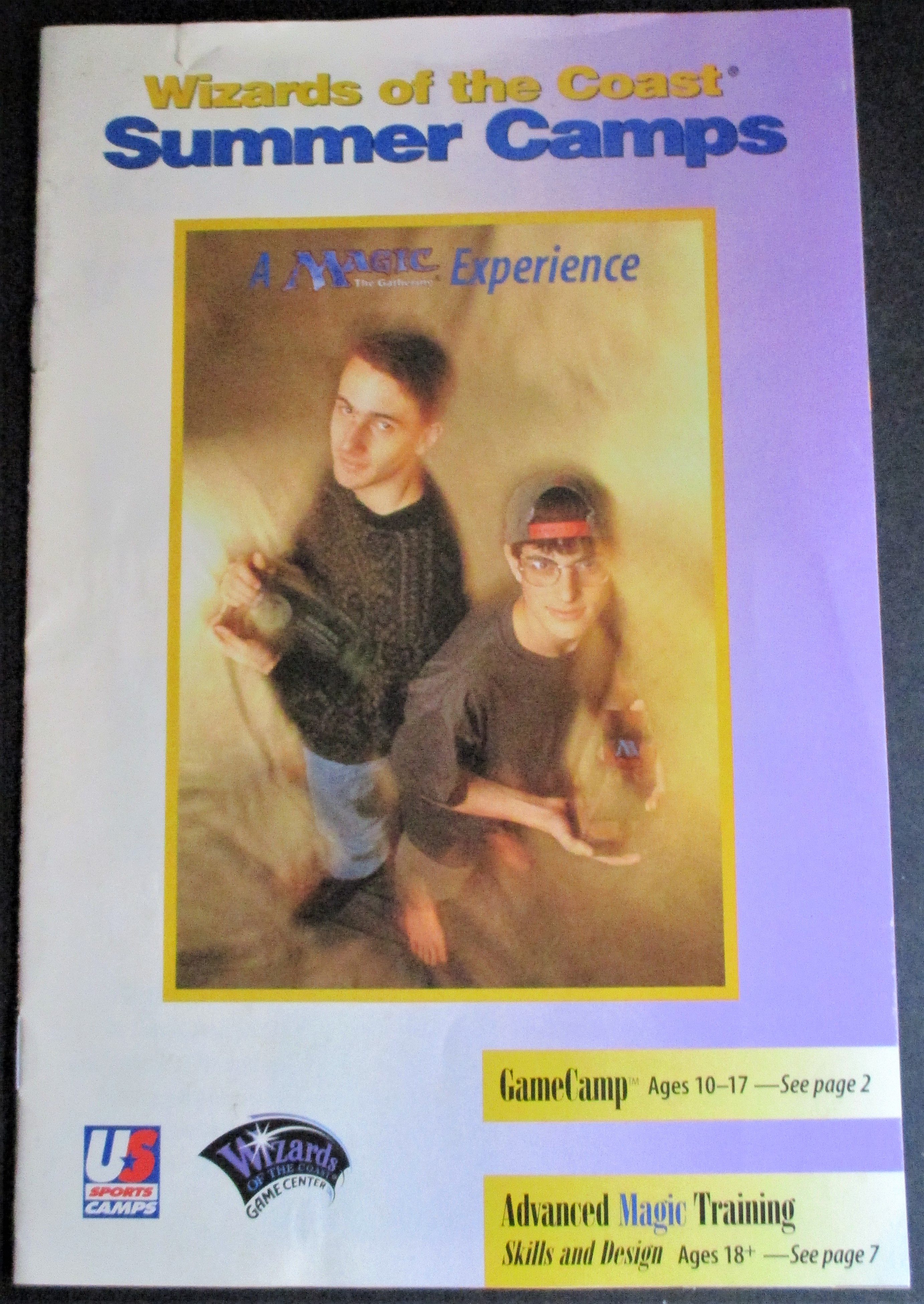 Wizards of the Coast Summer Camp Catalogue DAMAGED