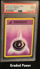 Psychic Energy Shadowless PSA 9 (9084) #101