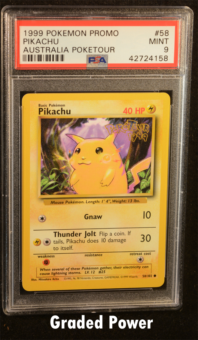 Pikachu Australia Poketour PSA 9 (4158) #58