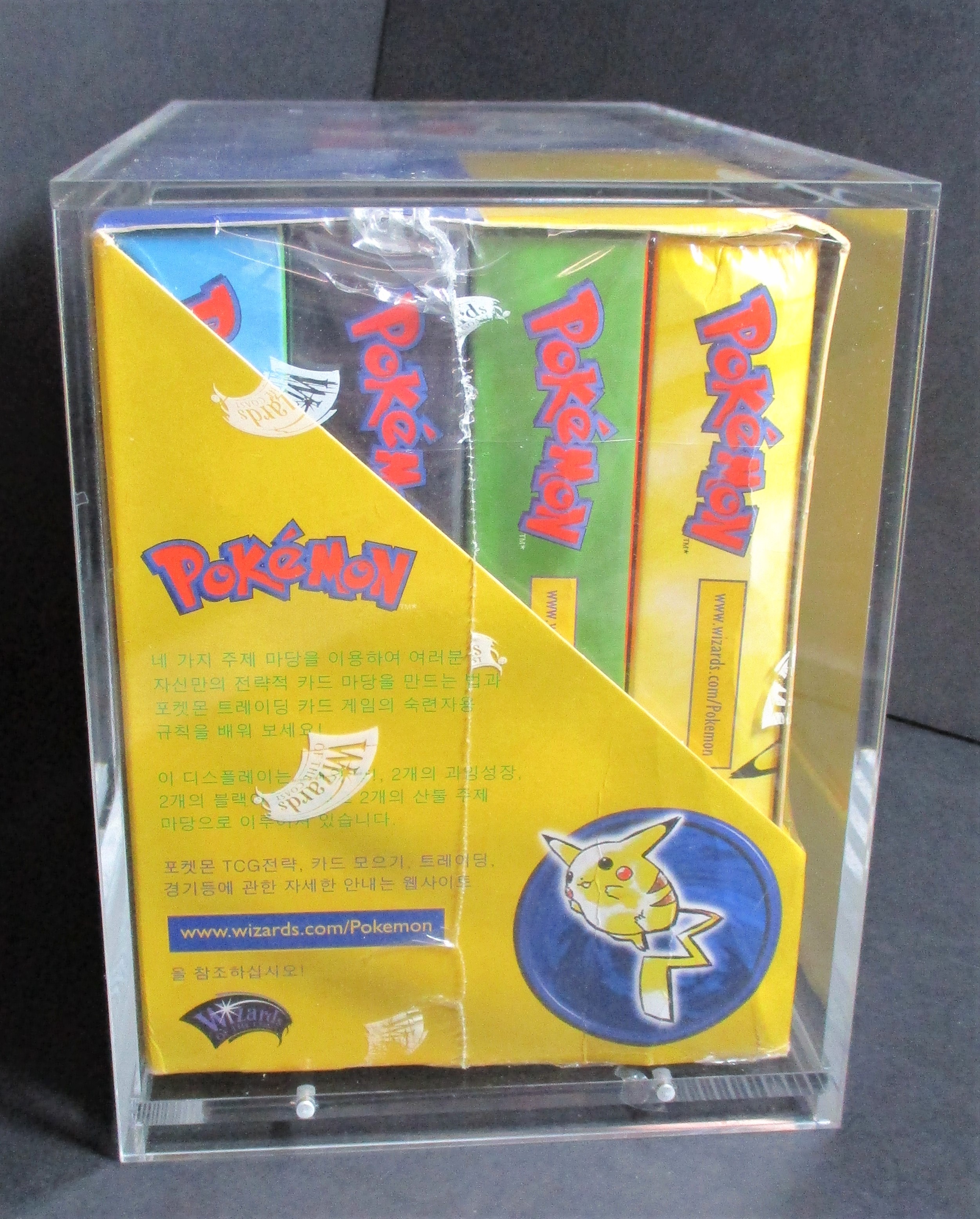 5x Pokemon Preconstructed Box 8 Deck Acrylic Display Guard (60031)