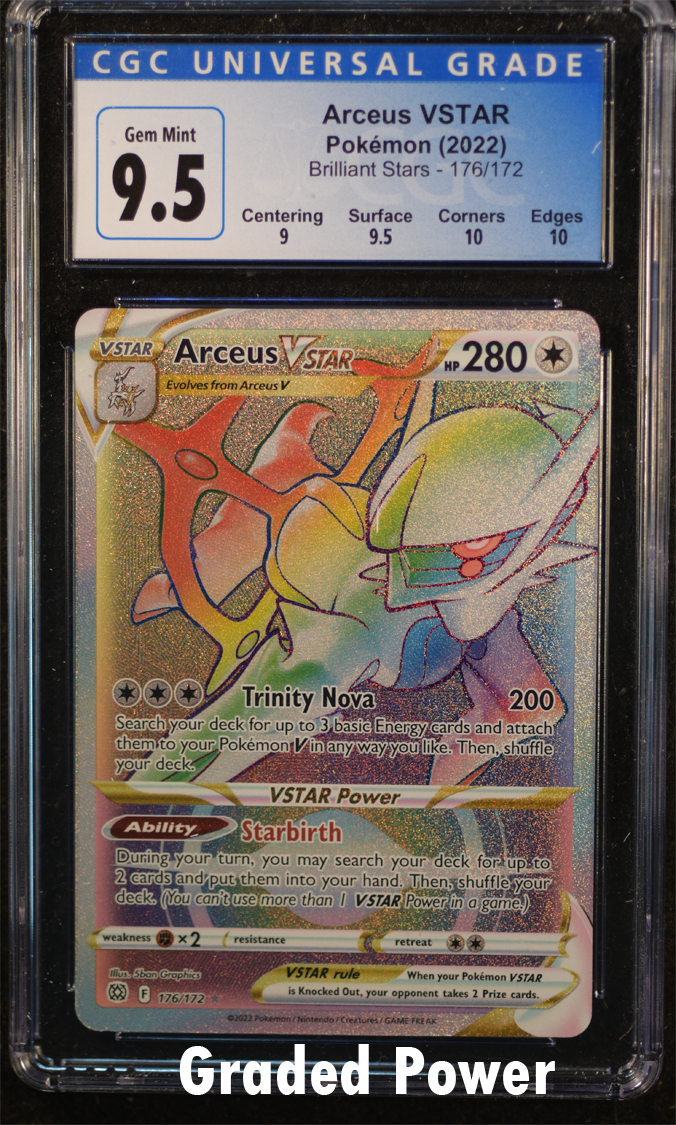 Cgc 9.5 Charizard popular vstar