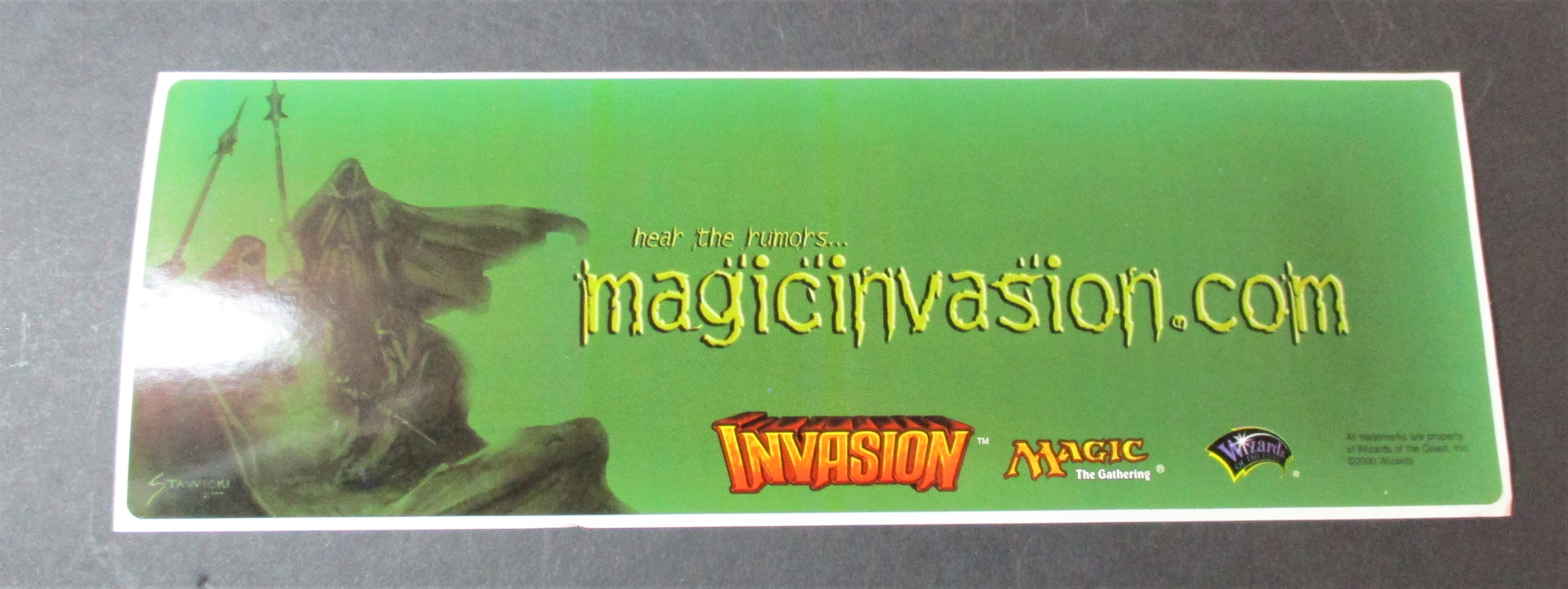 Invasion Bumper Sticker SET