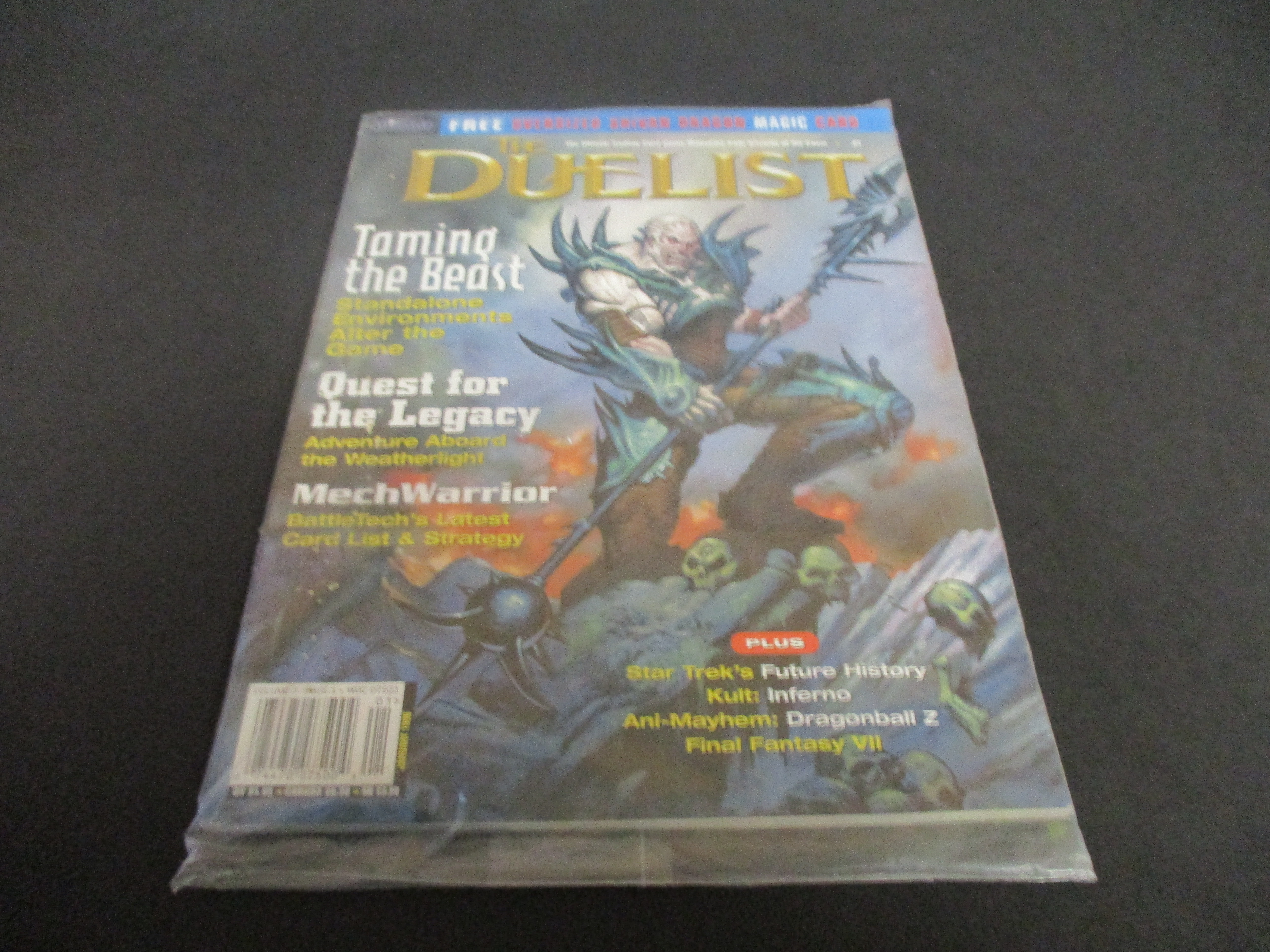 The Duelist Magazine #21 Mint and Sealed
