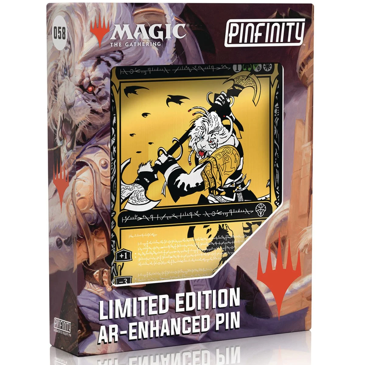 MTG Pinfinity Phyrexian Dominaria United Ajani Sleeper Agent AR Pin