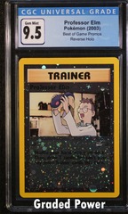 Professor Elm Best of Game CGC 9.5 Reverse Holo (9122)