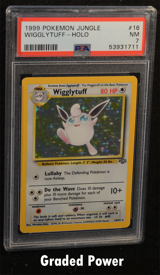 Wigglytuff PSA 7 Holo (1711) 16/64