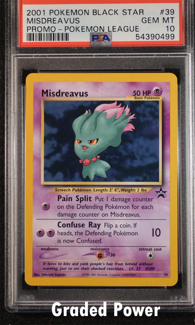 Misdreavus PSA 10 Black Star Promo #39