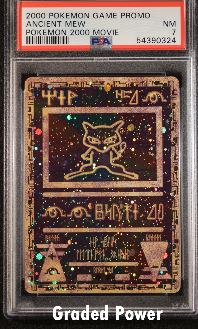 Newest Pokémon Ancient Mew CGC 8.5