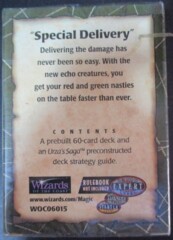 Urza's Saga Special Delivery Preconstructed Deck