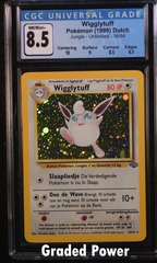 Wigglytuff CGC 8.5 Holo DUTCH (1347) 16/64