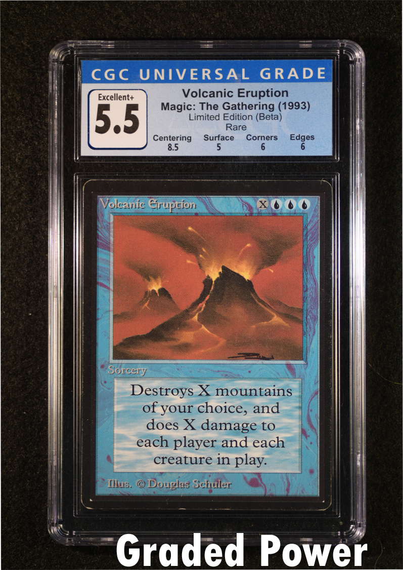 Volcanic Eruption CGC 5.5