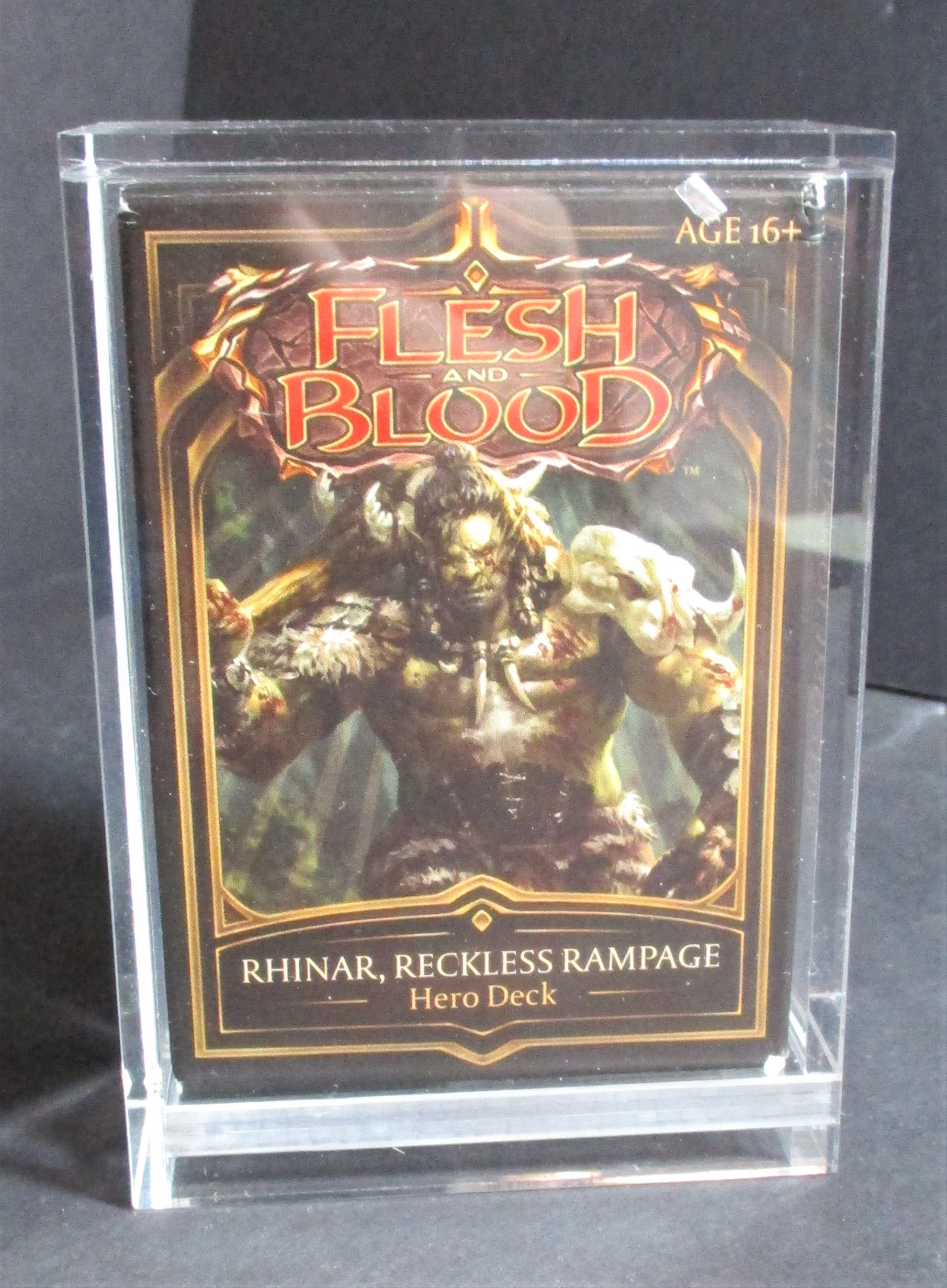 5x Flesh and Blood Starter Deck Acrylic Display Guard (60011)