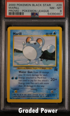 Marill PSA 8 Black Star Promo #29