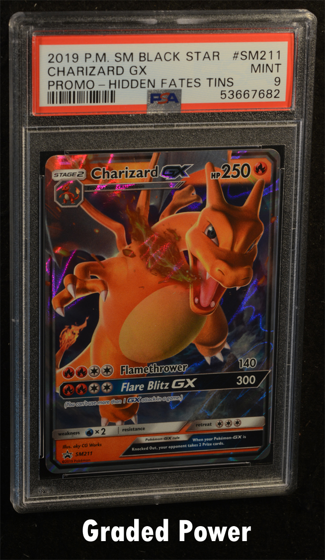 Charizard GX Hidden Fates top CGC Graded 9 Black Star Promo SM211 Pokemon Card