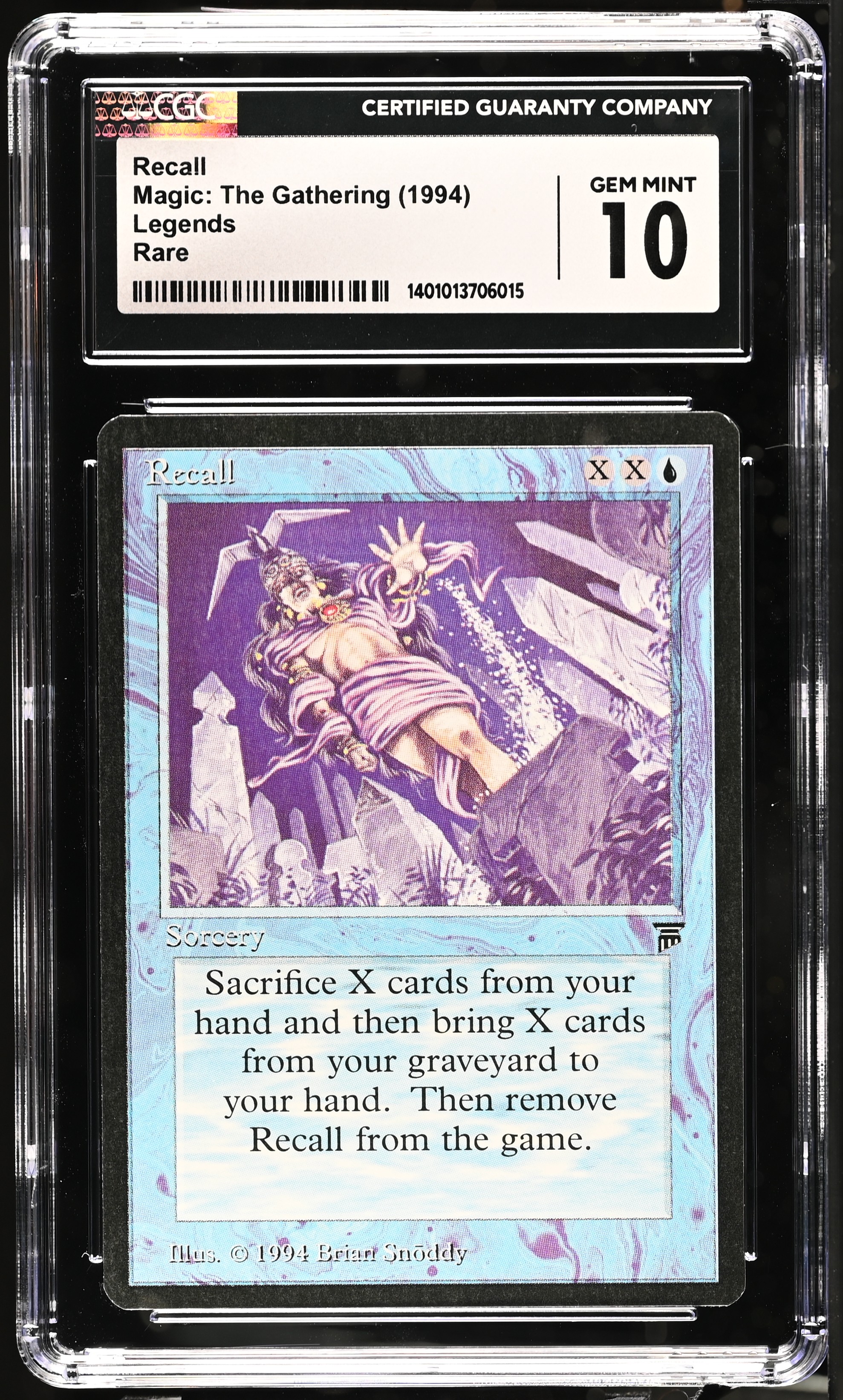 Recall CGC 10 (6015)