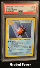 Starmie SHADOWLESS PSA 9 (9047) #64