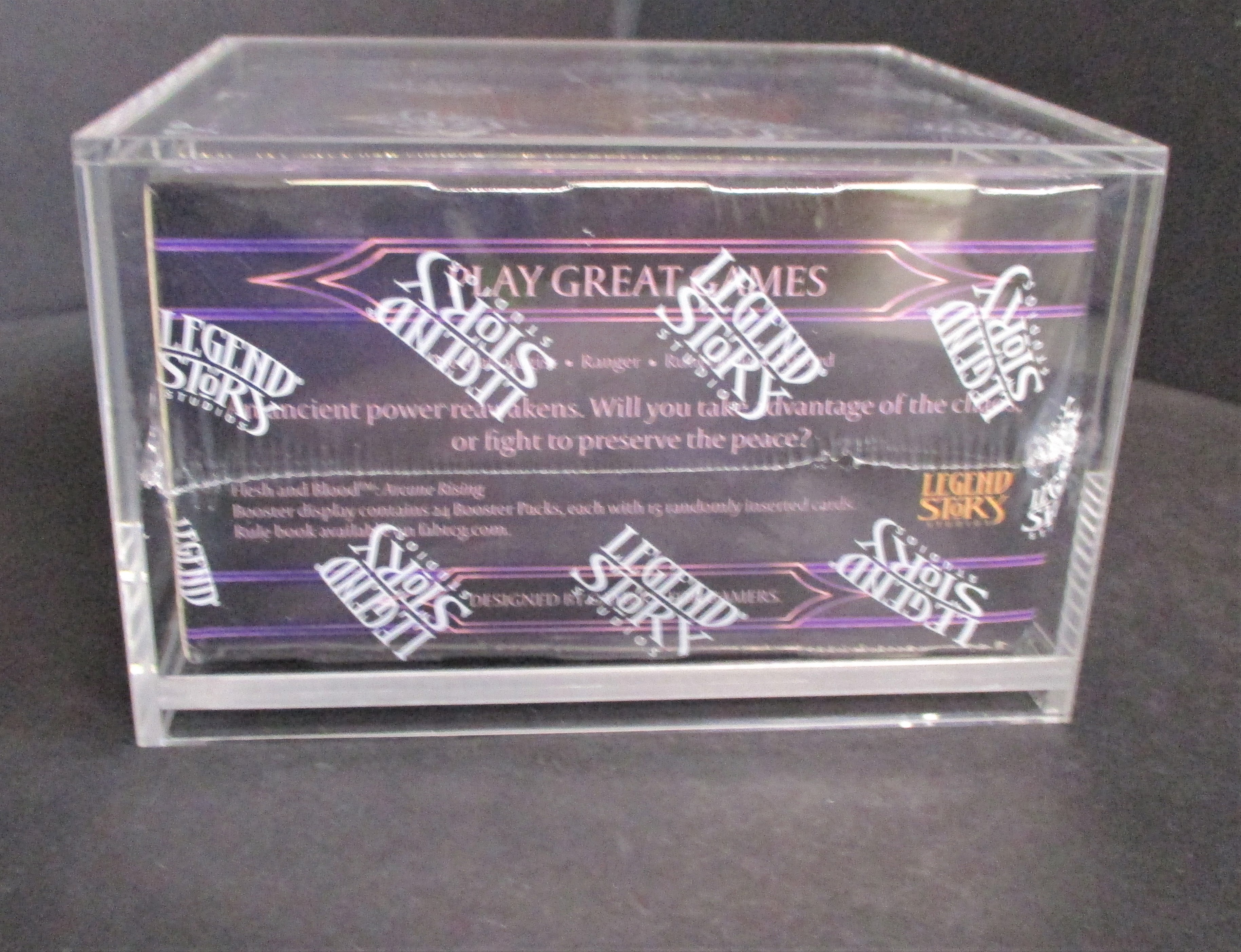 Flesh and Blood Acrylic Booster Box Display (60012)