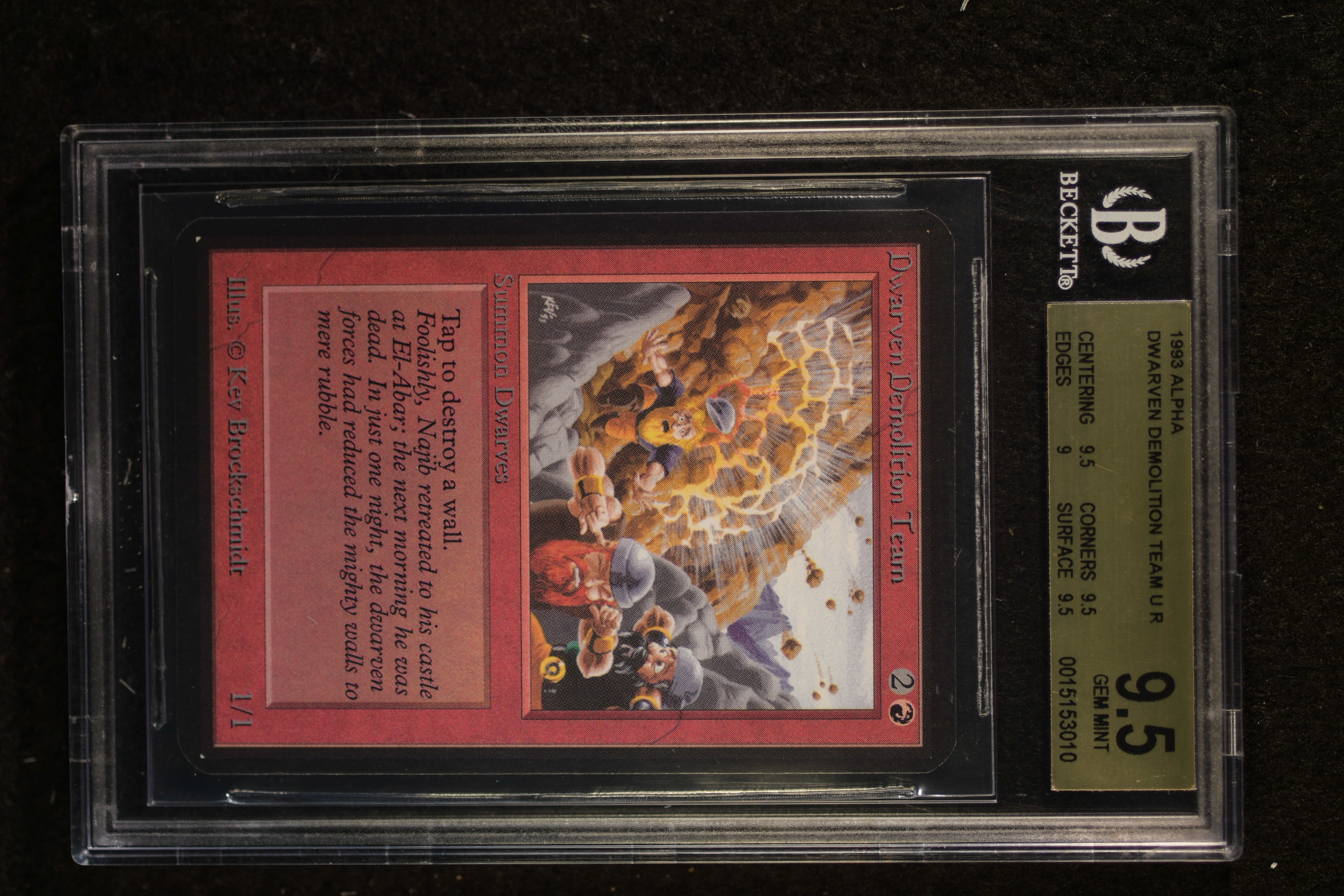 Dwarven Demolition Team BGS 9.5 (OAC-3010)