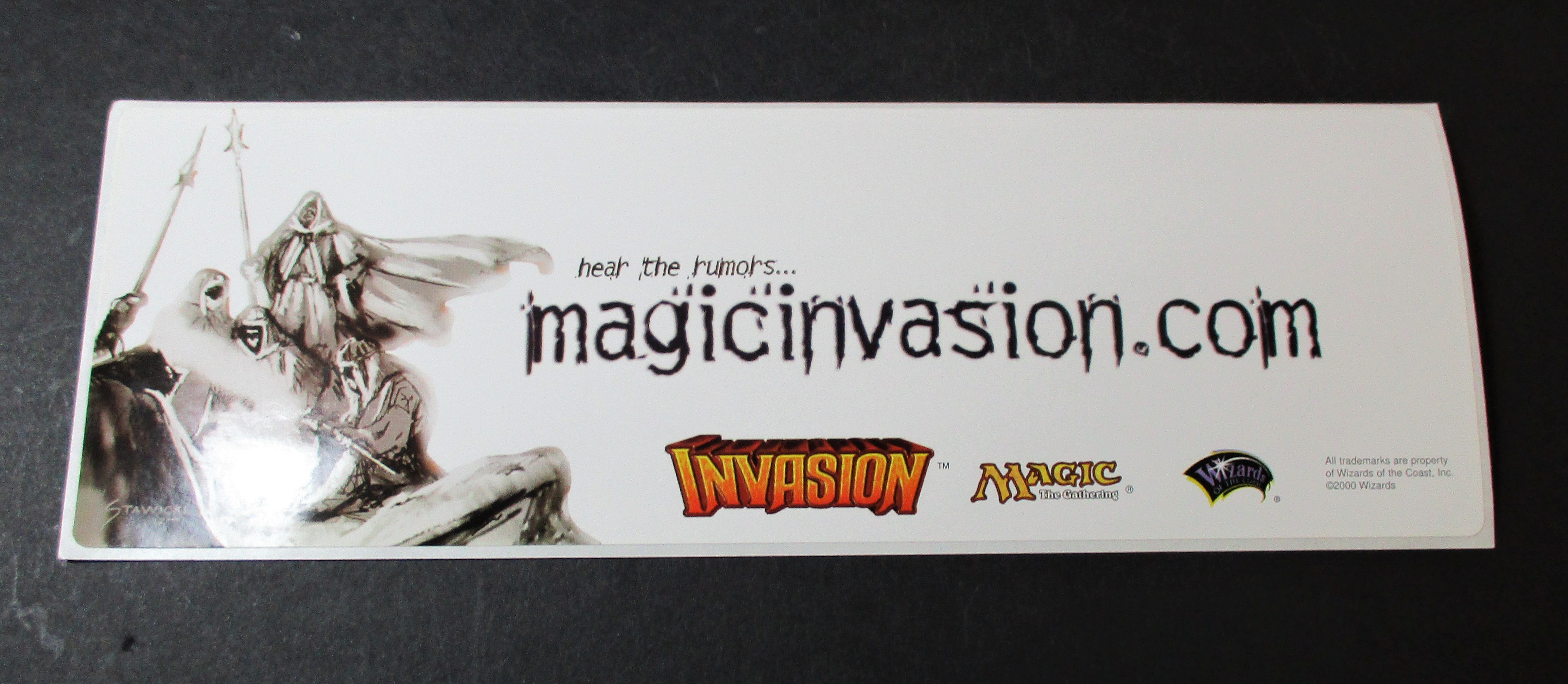 Invasion Bumper Sticker SET