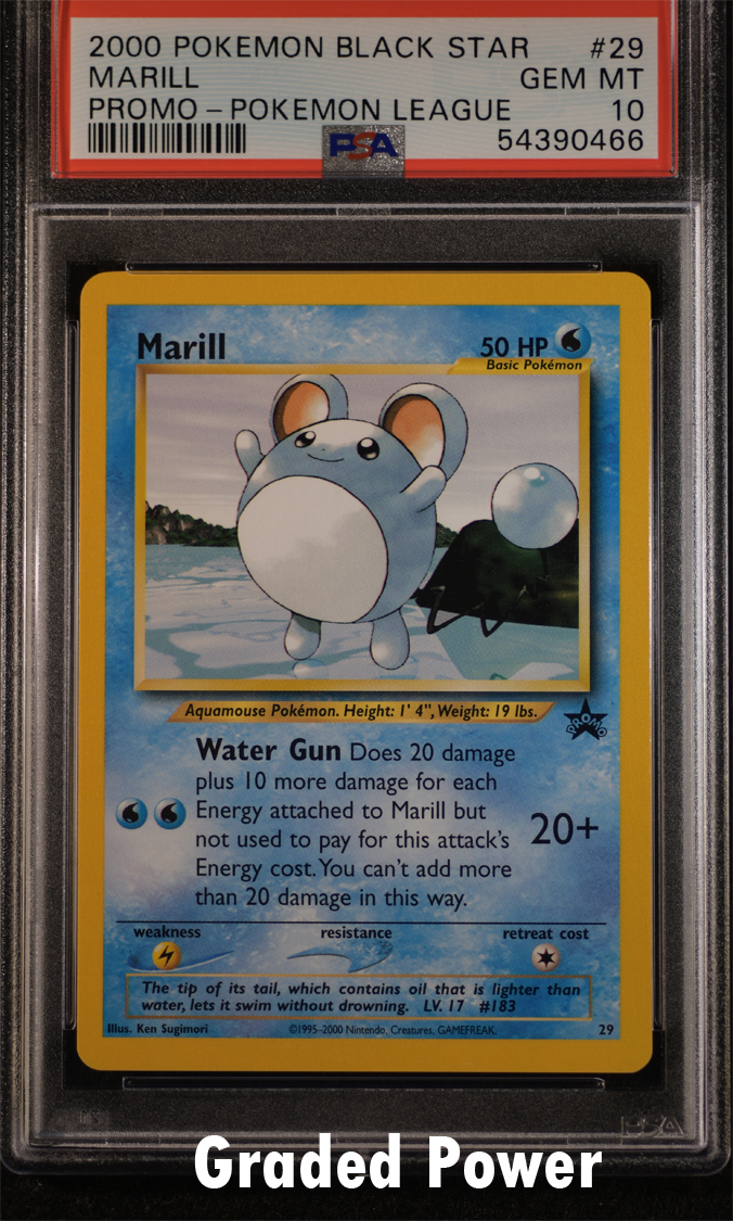 Marill PSA 10 Black Star Promo #29