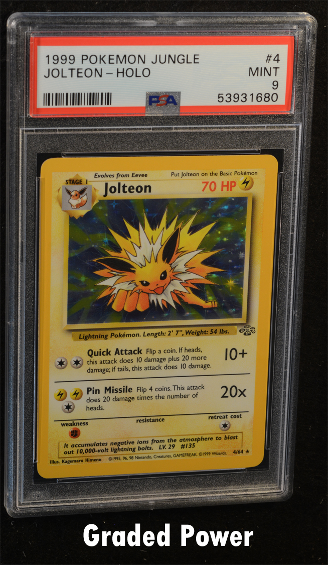 Jolteon PSA 9 Holo (1680) 4/64