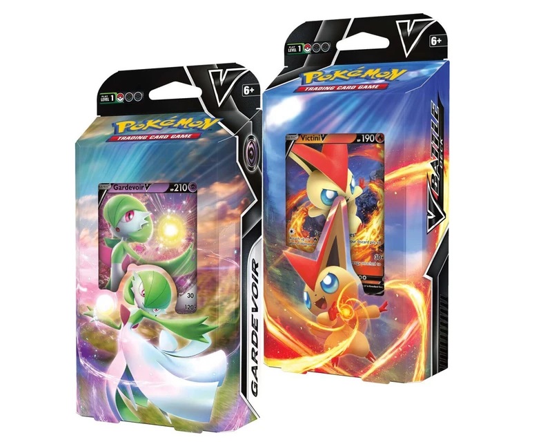 V Battle Deck Victini V & Gardevoir V Battle Deck Set of 2