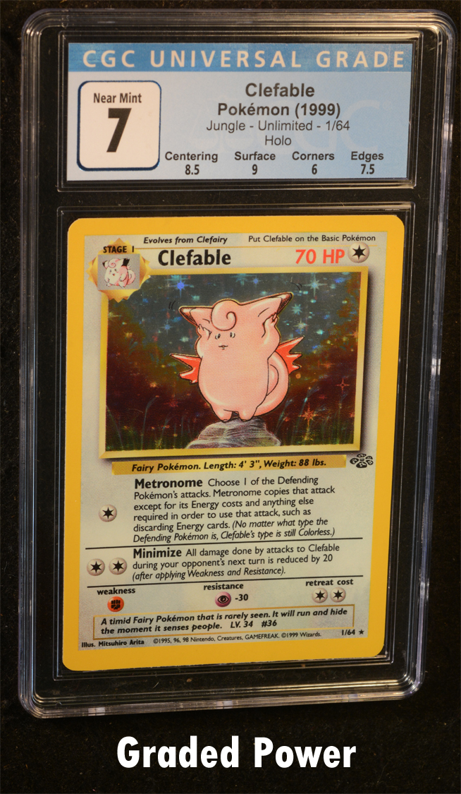 Clefable CGC 7 Holo (9170) 1/64