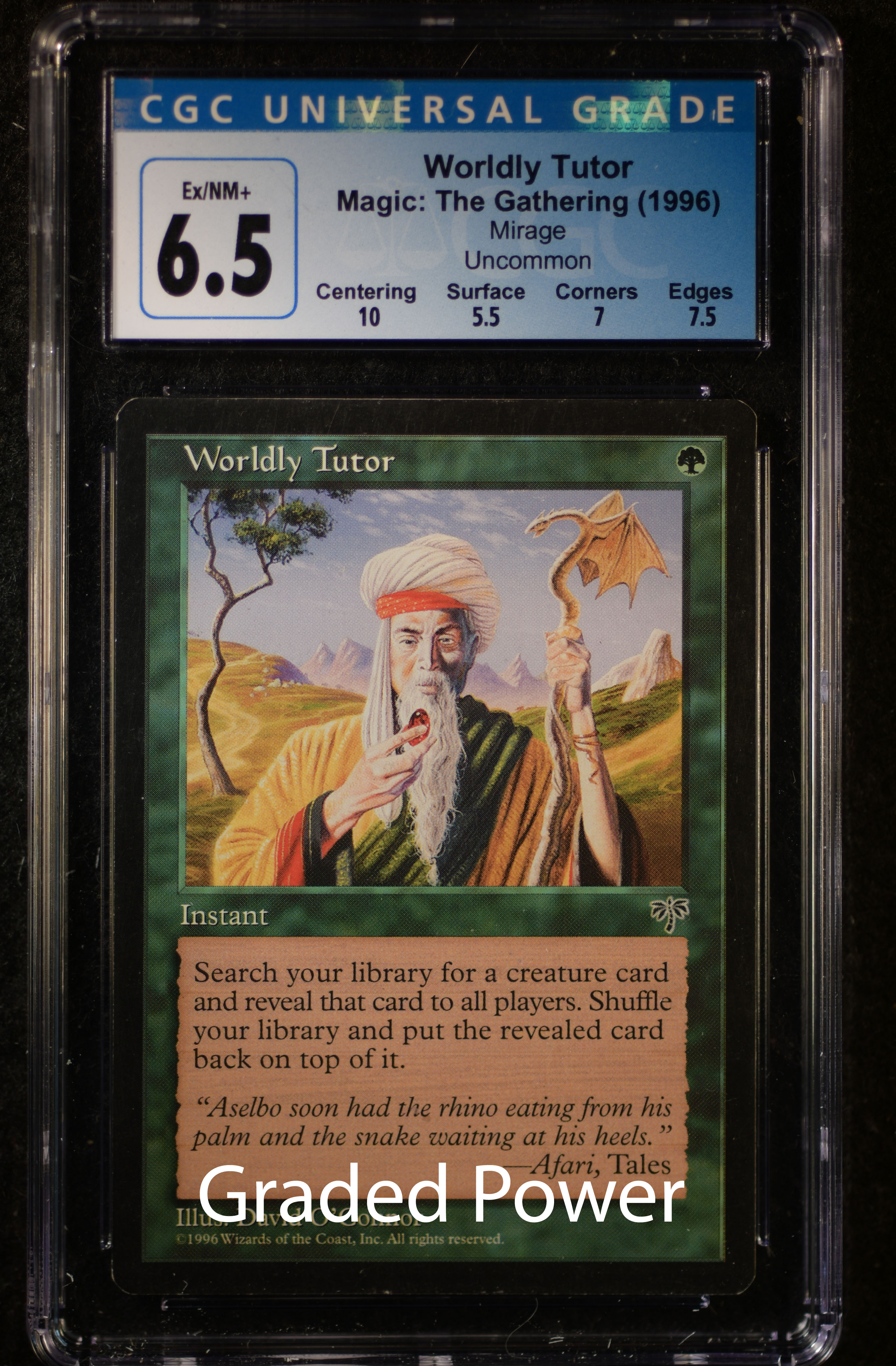 Worldly Tutor CGC 6.5 (2034)
