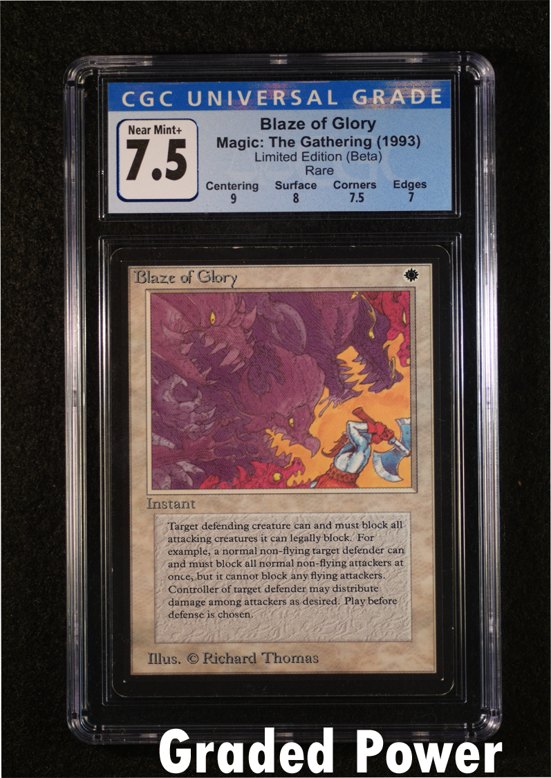 Blaze of Glory CGC 7.5