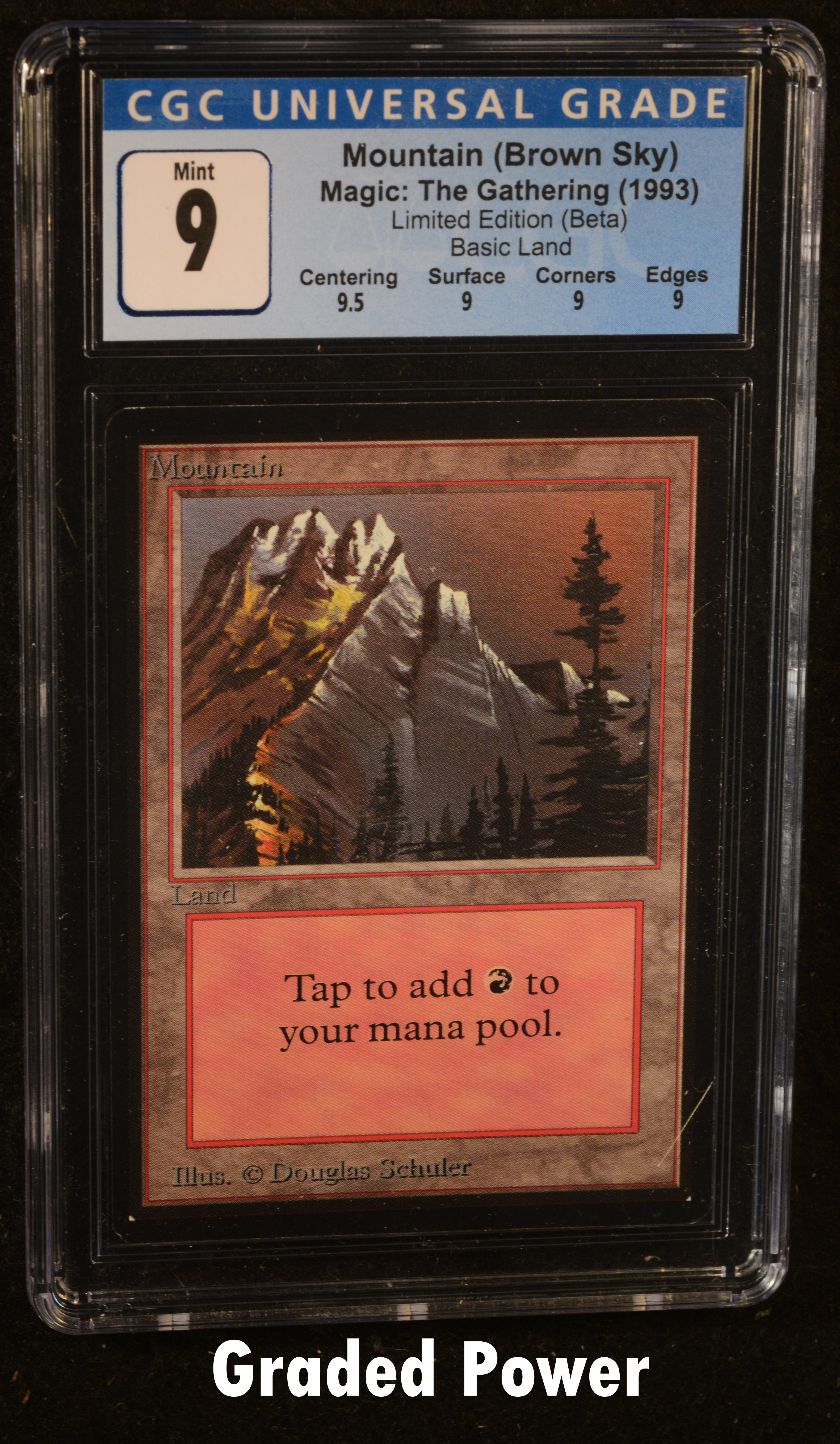 Mountain (Brown Sky) CGC 9 Quad +