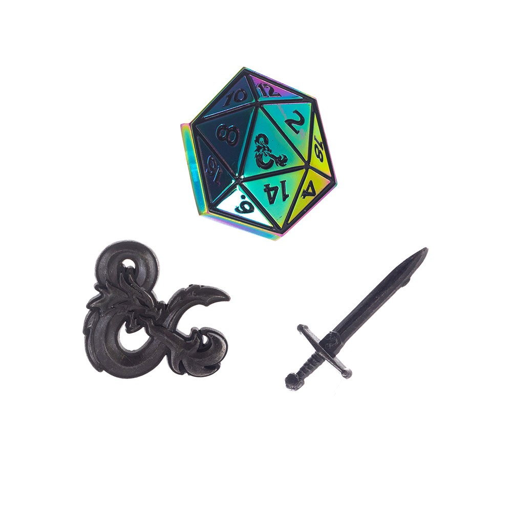 Dungeons and Dragons Lapel Pin Set of 3
