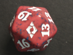 Modern Horizons 2 22mm Spindown Dice (RED)