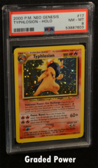 Typhlosion PSA 8 HOLO (7603) 17/111