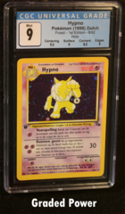 Hypno CGC 9 Holo DUTCH (7001) 8/62